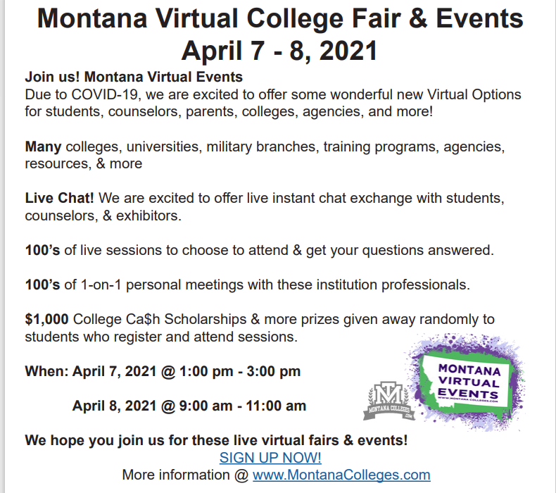 Virtual College Fair 