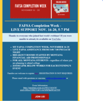 FAFSA WEEK NOV 16-20